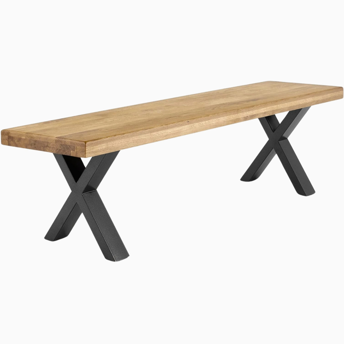 #color_Roble Natural - Patas X Negras